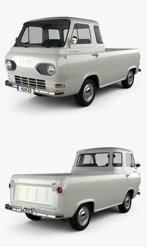 Ford E-Series Econoline Pickup 1963