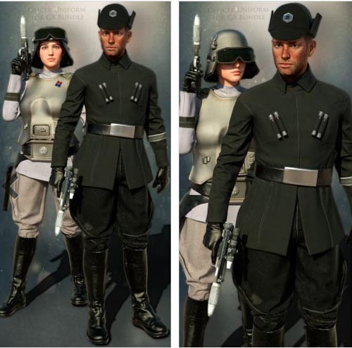SW Officer Uniform for G8 Bundle