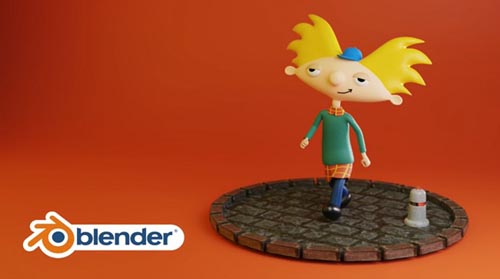 Skillshare - Creating A Cartoon Character Using Blender