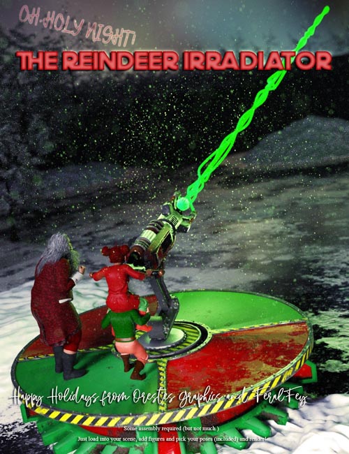 Reindeer Irradiator and Pose