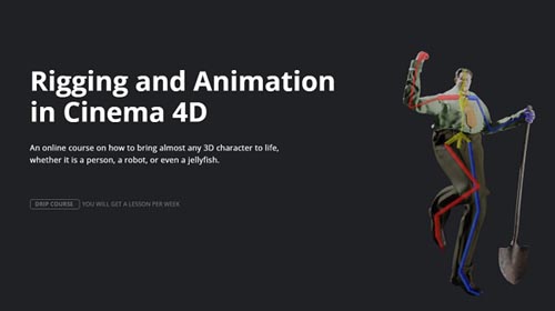 Motion Design School - Rigging and Animation in Cinema 4D