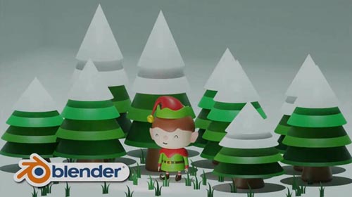 Skillshare - Creating A Cute 3D Little Elf Using Blender