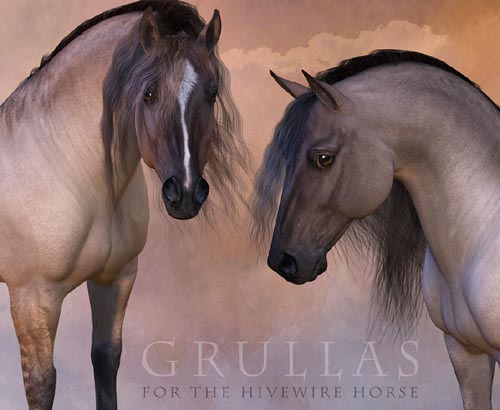 CWRW Grullas for the HiveWire Horse