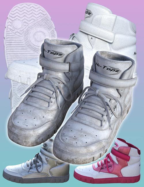 Hi-Topz Sneakers for Genesis 8 Female
