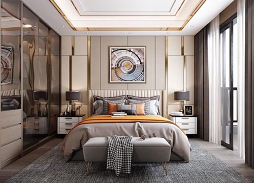 Modern Style Bedroom 591