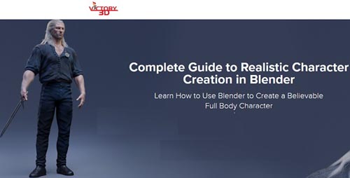 Victory3D - Complete Guide to Realistic Character Creation in Blender