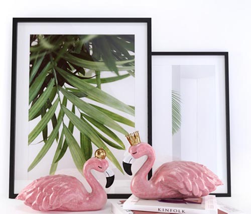 Flamingo Decorative Set
