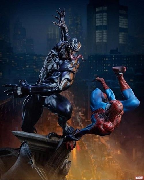Venom vs Spiderman вЂ“ 3D Print Model