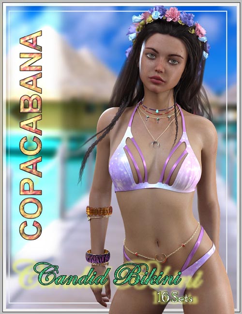 Copacabana - 16 Styles Candid Bikini
