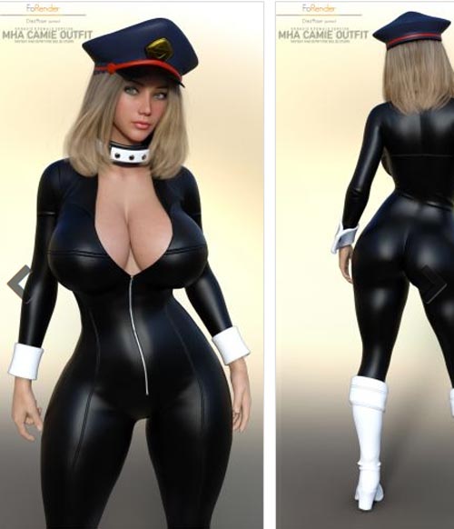 MHA Camie Outfit for G8F