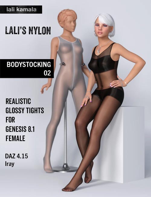 Lali's Bodystocking 02 for Genesis 8.1 Females