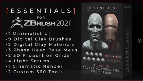 Artstation вЂ“ The Essentials toolkit (Zbrush 2021 only)