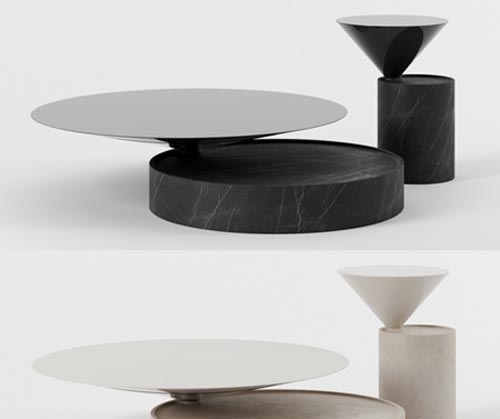 Laurel tables by Hammer and Spear