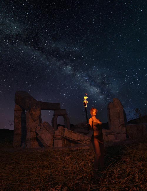 Orestes Iray HDRI Skydomes - Milky Way