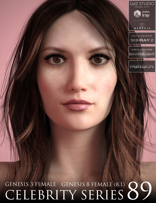 Celebrity Series 89 for Genesis 3 and Genesis 8 Female (8.1)