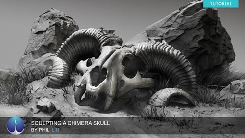 Exp-points вЂ“ Sculpting a Chimera Skull Phil Liu