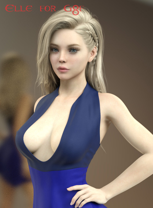 Elle For Genesis 8 Female