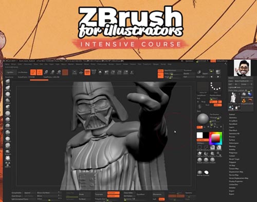 3DConceptArtist вЂ“ ZBrush for illustrators INTENSIVE COURSE
