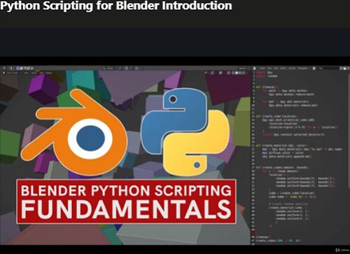 Udemy вЂ“ Python Scripting for Blender Introduction