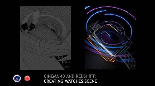 Skillshare вЂ“ Cinema 4D Creating Watches scene