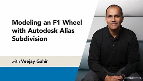 LinkedIn вЂ“ Modeling an F1 Wheel with Autodesk Alias Subdivision