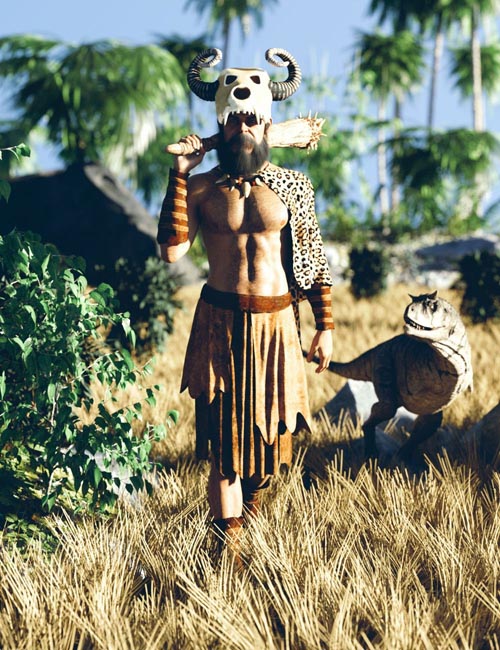 dForce Wild Man Outfit for Genesis 8 Male