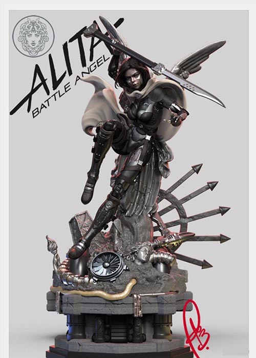 Alita Battle Angel – 3D Print Model