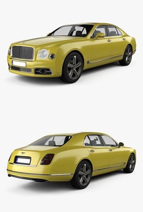 Bentley Mulsanne Speed 2017 3D model