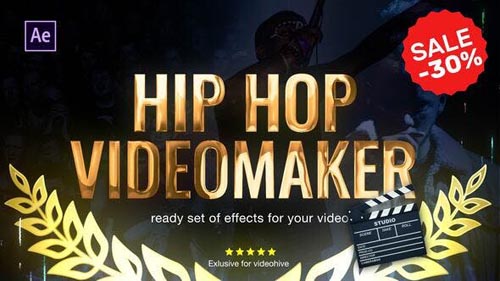 Videohive - Hip Hop Music Video Editor 2.0 - 23834304