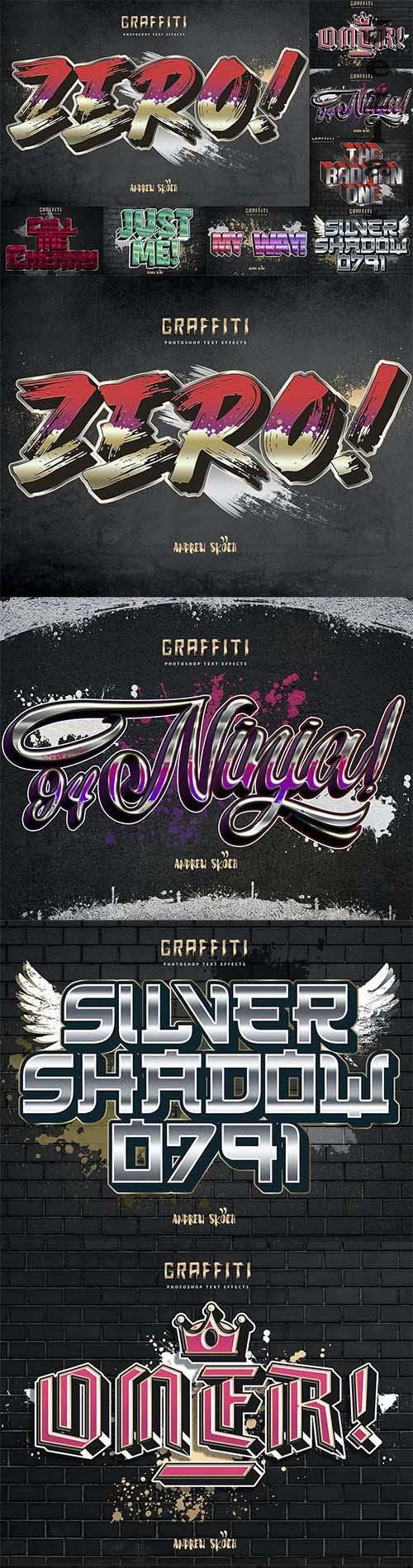 Graffiti Text Effeect vol 4