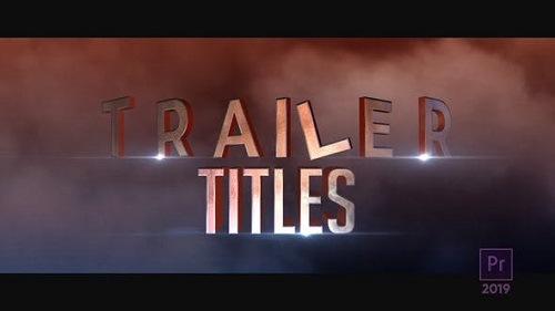 Videohive - 3D Trailer Titles - 31696641