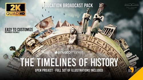 Videohive - Inspiring History Education Channel Pack 33022270