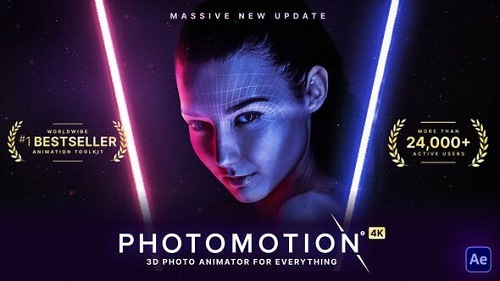 Videohive - Photomotion - 3D Photo Animator (6 in 1) 13922688 - Project for After Effects