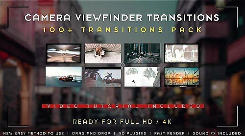 Camera Viewfinder Transitions Pack 100+ 763282
