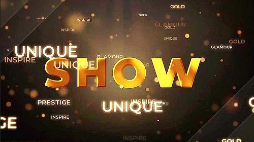 Gold Countdown Intro 981666 - Premiere Pro Templates