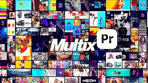 Multix - Transitions Grids Overlays Wipes - Premiere Pro Templates