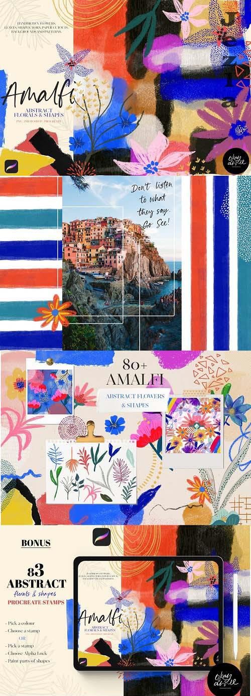Amalfi: Abstract Floral & Shapes - 6114865