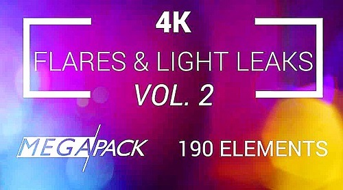 Flares & Light Leaks Vol 2. Mega Pack