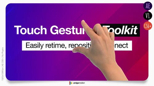 Videohive - 4K Touch Gestures Toolkit - 13442897