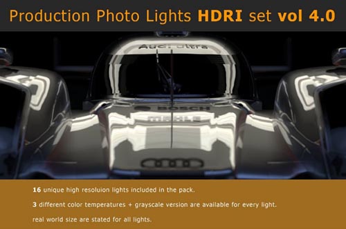 ArtStation - Photo Studio Light Plates HDRI vol 4.0