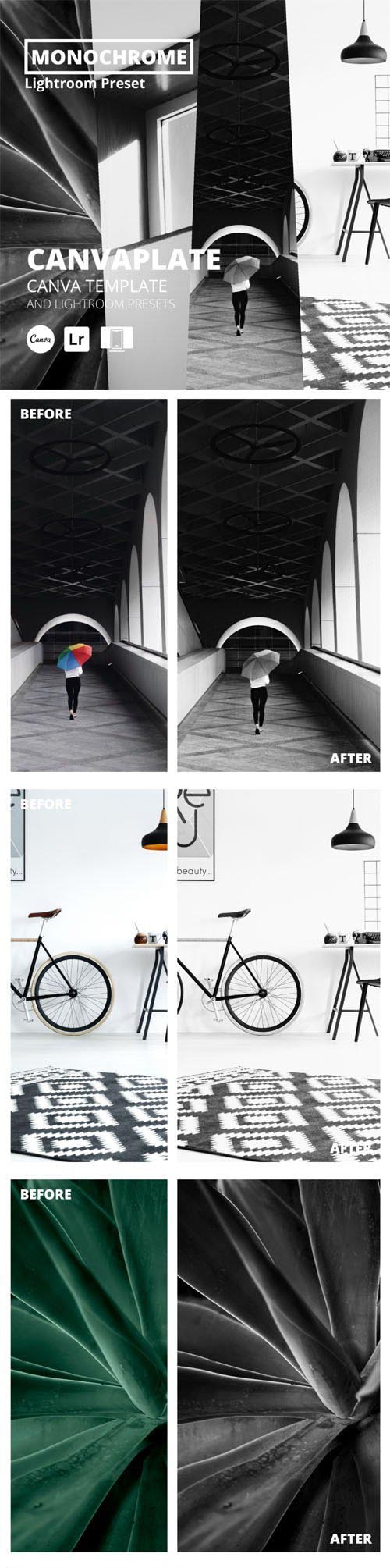 10 Monochrome Mobile & Desktop Lightroom Presets