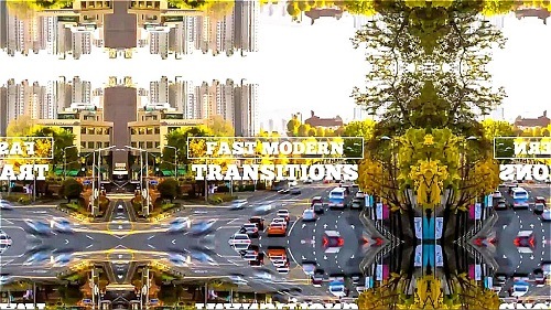 Transitions - Fast Modern + Music 303839 - Premiere Pro Presets