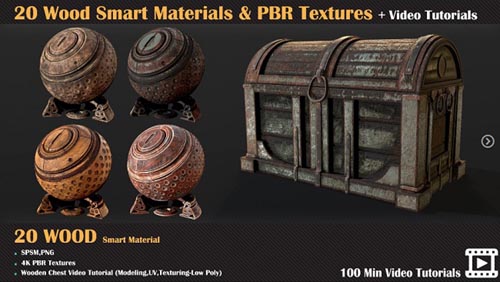 Artstation - Smart Materials Leather and Wood