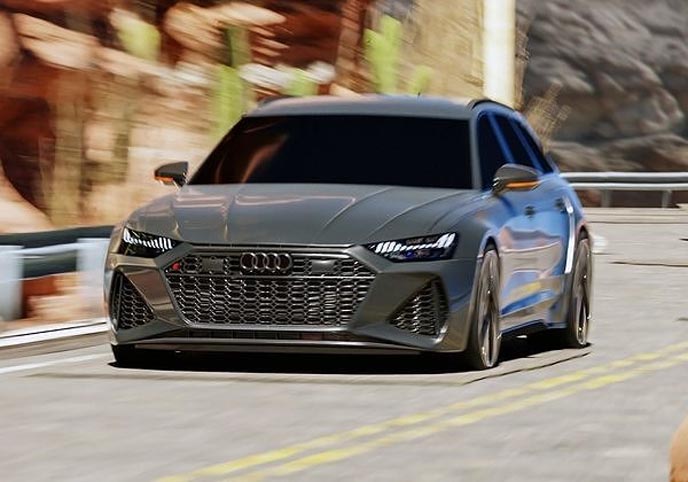 2020 Audi RS 6 Avant 3Dmodel