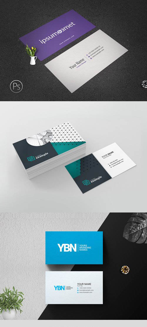 AdobeStock Business Card colection