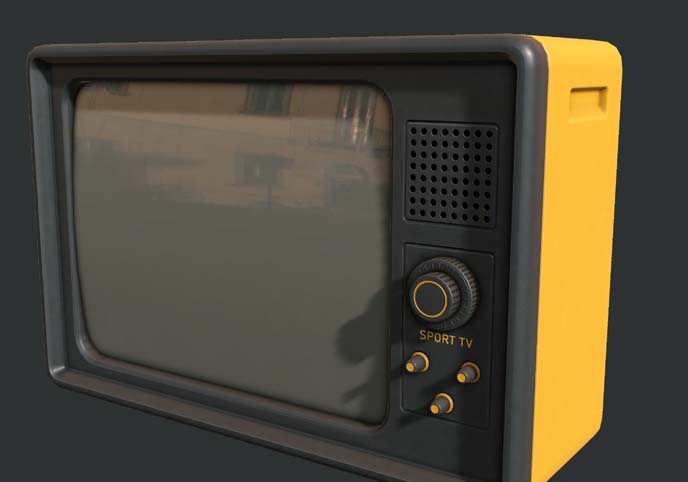 Retro Television Set