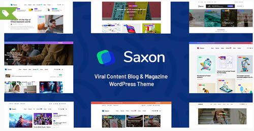 ThemeForest - Saxon v1.8 - Viral Content Blog & Magazine Marketing WordPress Theme - 22955117