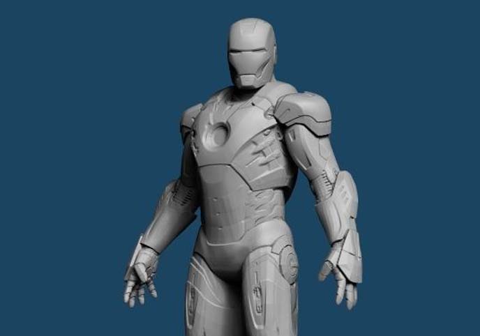 Iron Man MK7 Standing