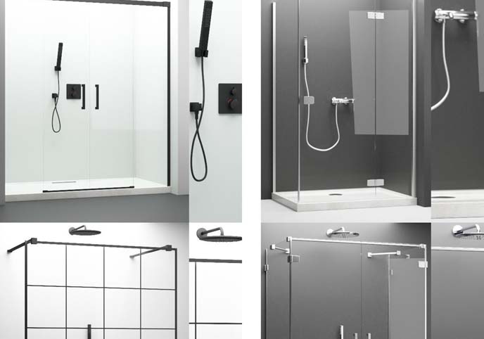 Radaway shower set and Grohe appliances