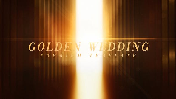 Videohive - Golden Wedding - 32239227